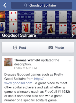 Goodsol Solitaire Group