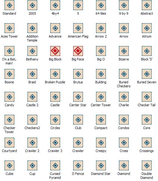 Tile Matching Layouts