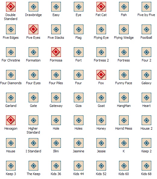 Tile Matching Layouts
